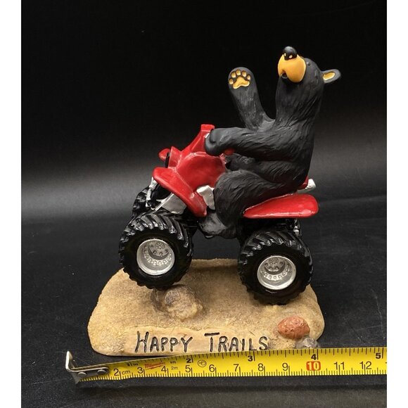 Happy Trails 4 Wheeler BEARFOOTS by Jeff Fleming Big Sky Carvers 2010 READ - Picture 7 of 9